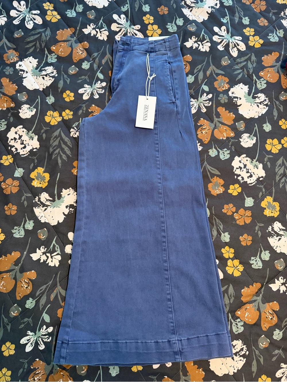 Zenana Outfitters Blue Wide-Leg Jeans